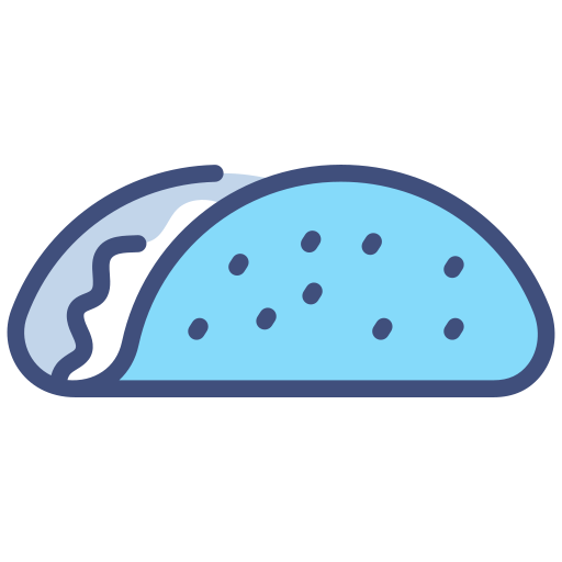 Taco Generic color lineal-color icon