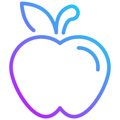 Fruit Generic gradient outline icon