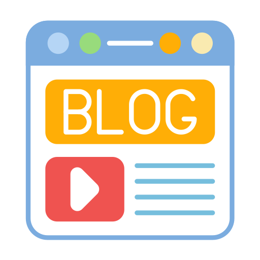 Blogging Generic color fill icon