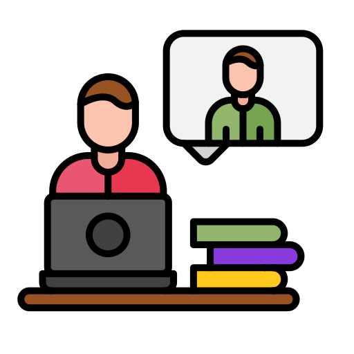 online-meeting Generic color lineal-color icon