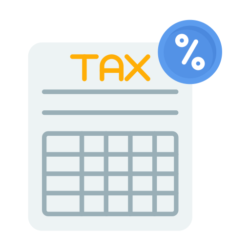 Tax Generic color fill icon