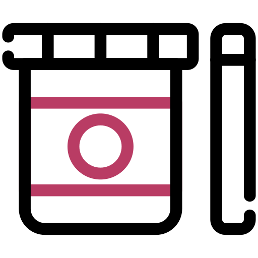 尿検査 Generic color outline icon