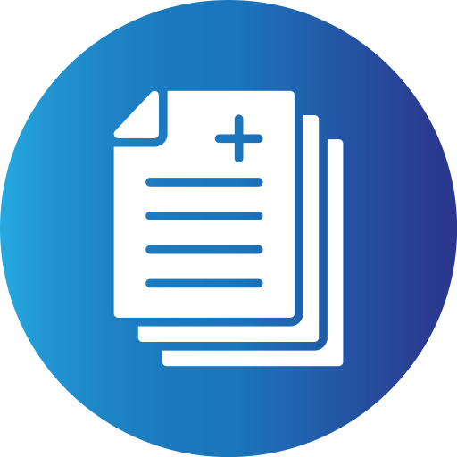 Medical reports Generic gradient fill icon