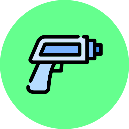 pistola termometro Generic color lineal-color icona