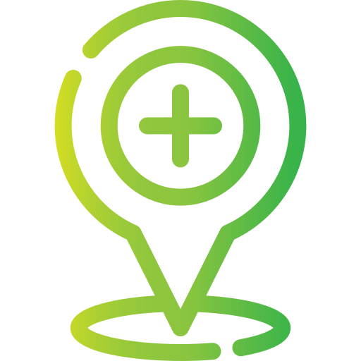 ubicación Generic gradient outline icono