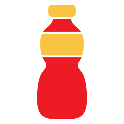 icono de botella Generic color fill icono