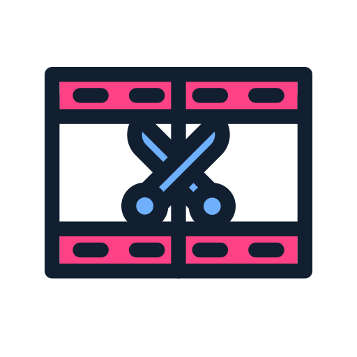 Video editing Generic color lineal-color icon