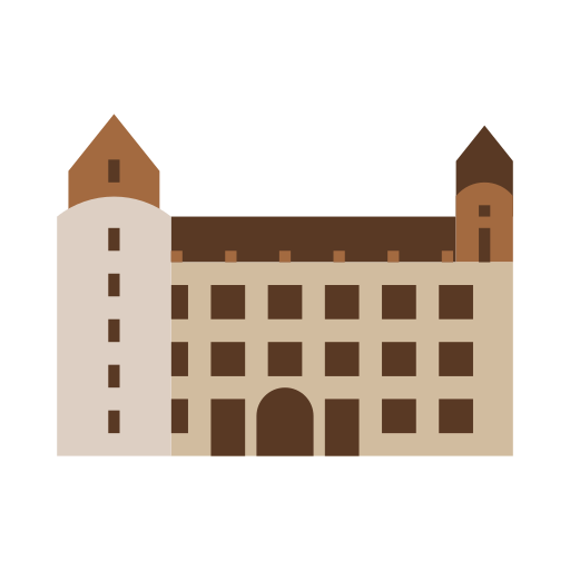 zamek w bratysławie Generic color fill ikona