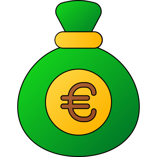 euro Generic gradient lineal-color Icône