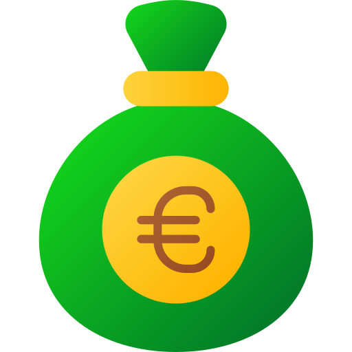euro Generic gradient fill Icône