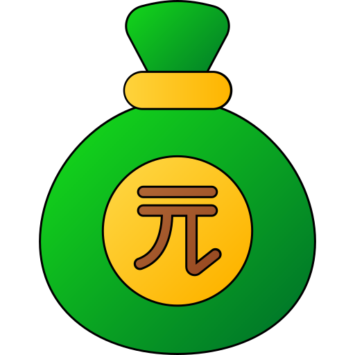 nieuwe taiwanese dollar Generic gradient lineal-color icoon