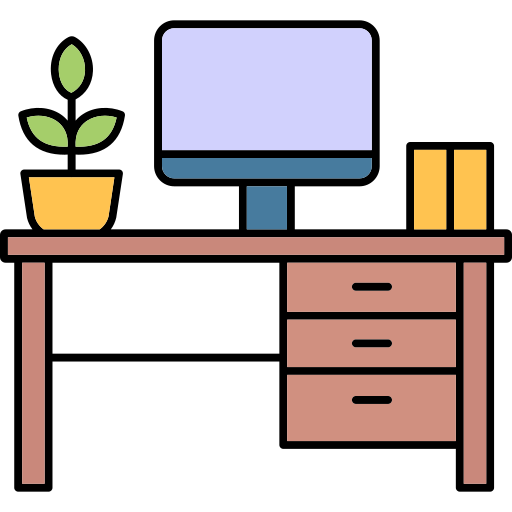 desktop Generic color lineal-color icona