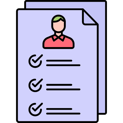 Paper work Generic color lineal-color icon