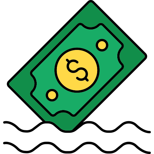 cashflow Generic color lineal-color icon