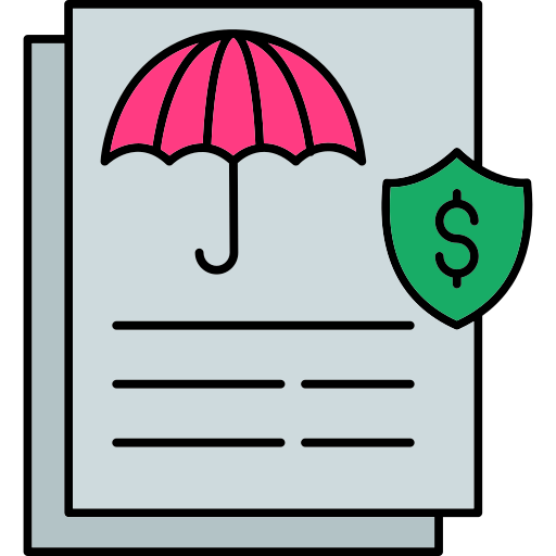 assicurazione finanziaria Generic color lineal-color icona