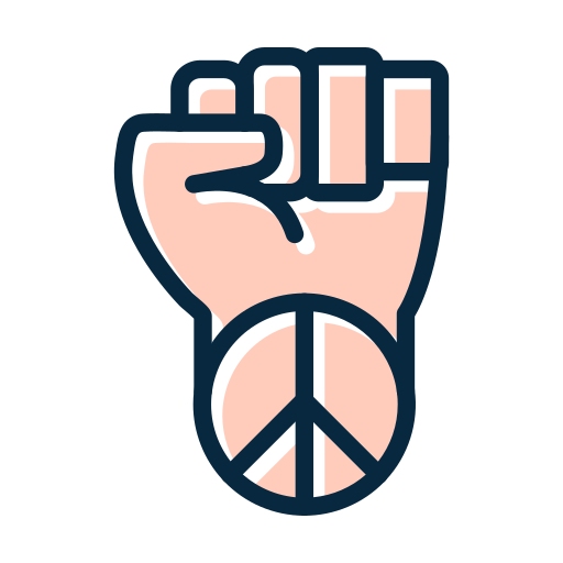Peace Generic color lineal-color icon