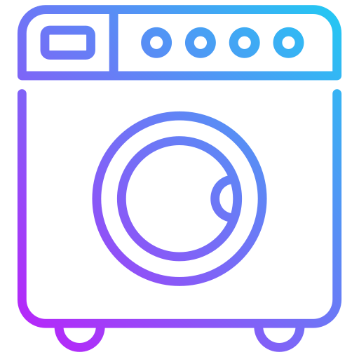 machine à laver Generic gradient outline Icône