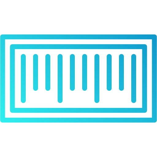 barcode Generic gradient outline icon