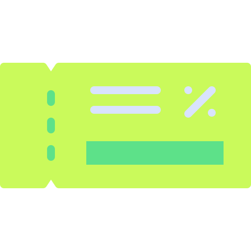 Voucher Generic color fill icon