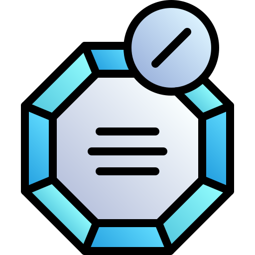 ダイヤモンド Generic gradient lineal-color icon