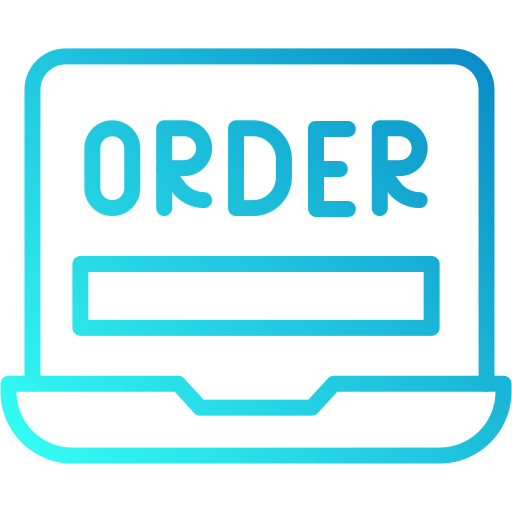 Order Generic gradient outline icon