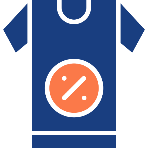 t-shirt Generic color fill icon