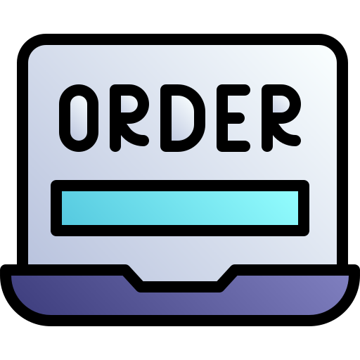Order Generic gradient lineal-color icon