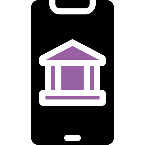 mobile banking Generic color fill icon