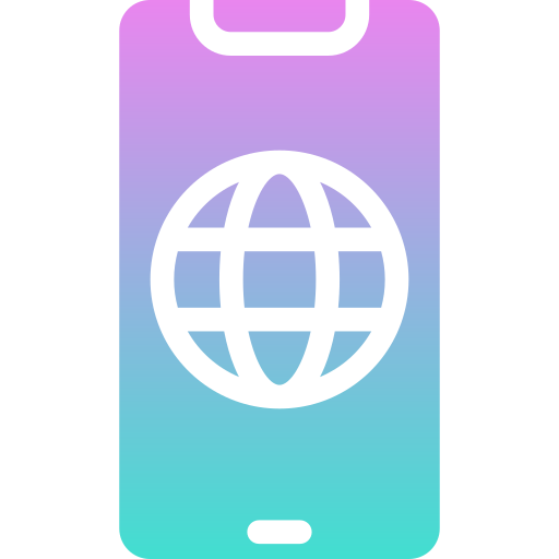 Światowy Generic gradient fill ikona