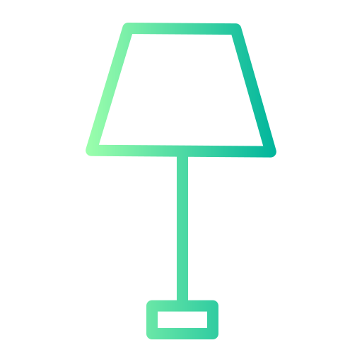 lampe Generic gradient outline Icône