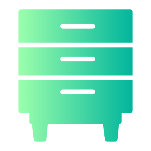 Nightstand Generic gradient fill icon