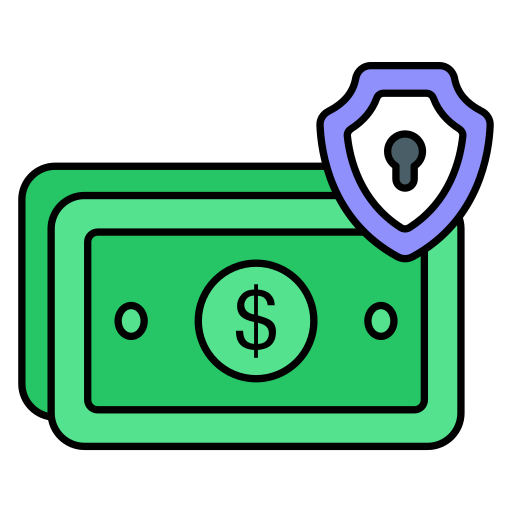 Money security Generic color lineal-color icon
