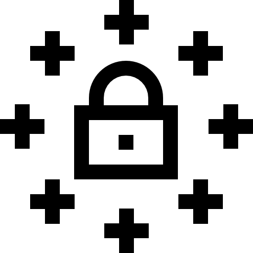 Padlock Basic Straight Lineal icon