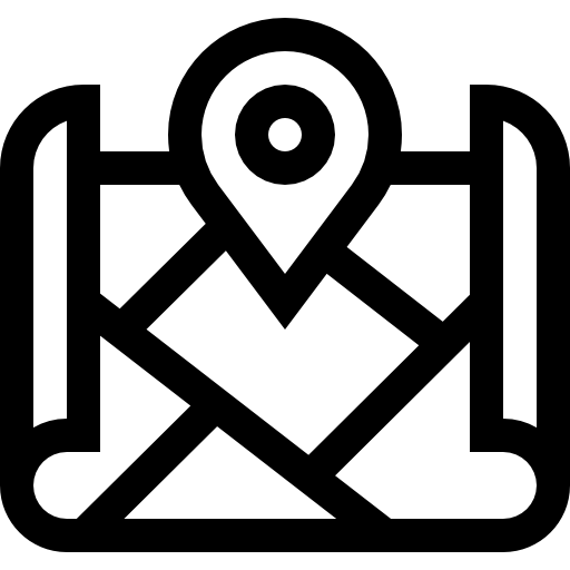 주소 Basic Straight Lineal icon