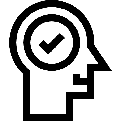 cabeza Basic Straight Lineal icono