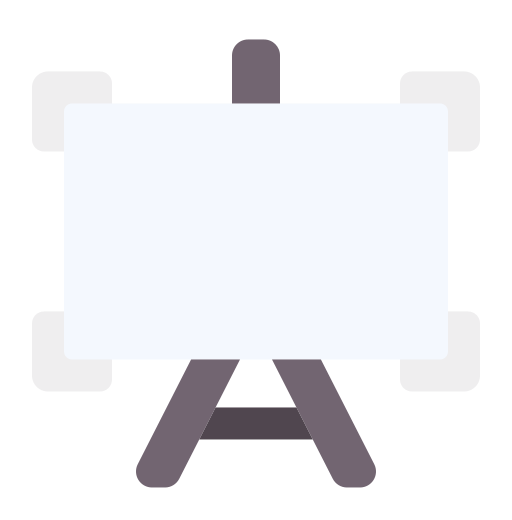 whiteboard Generic color fill icon