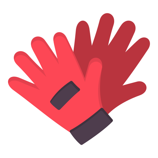 guantes Generic color fill icono
