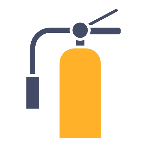 Fire extinguisher Generic color fill icon