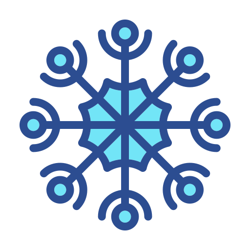 Snowflake Generic color lineal-color icon