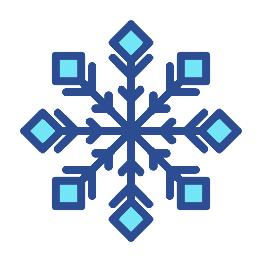flocon de neige Generic color lineal-color Icône