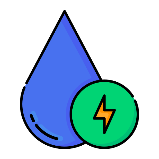 energia idroelettrica Generic color lineal-color icona