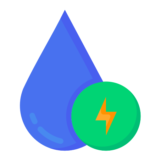 energía hidroeléctrica Generic color fill icono
