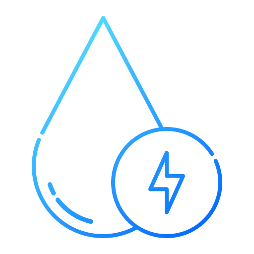 Hydro power Generic gradient outline icon