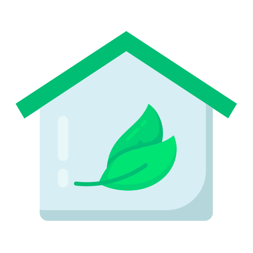 casa verde Generic color fill icono