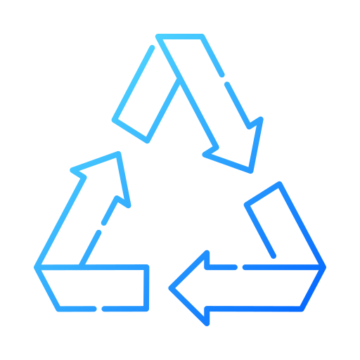 reciclar Generic gradient outline icono