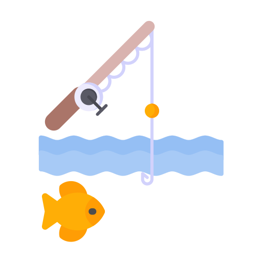 釣り Generic color fill icon