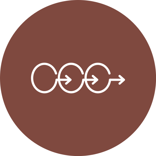 grafico del processo Generic color fill icona
