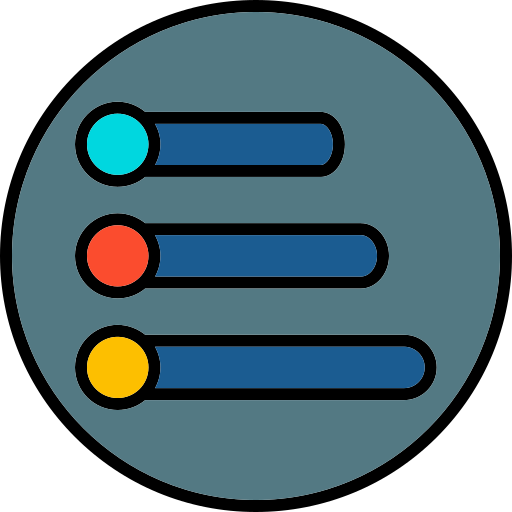 barra de progreso Generic color lineal-color icono