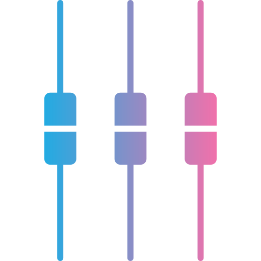 diagrama de caja Generic gradient fill icono
