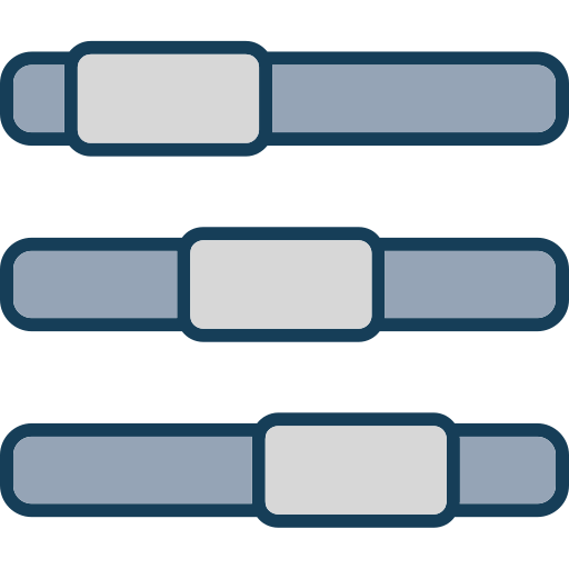 curseurs Generic color lineal-color Icône